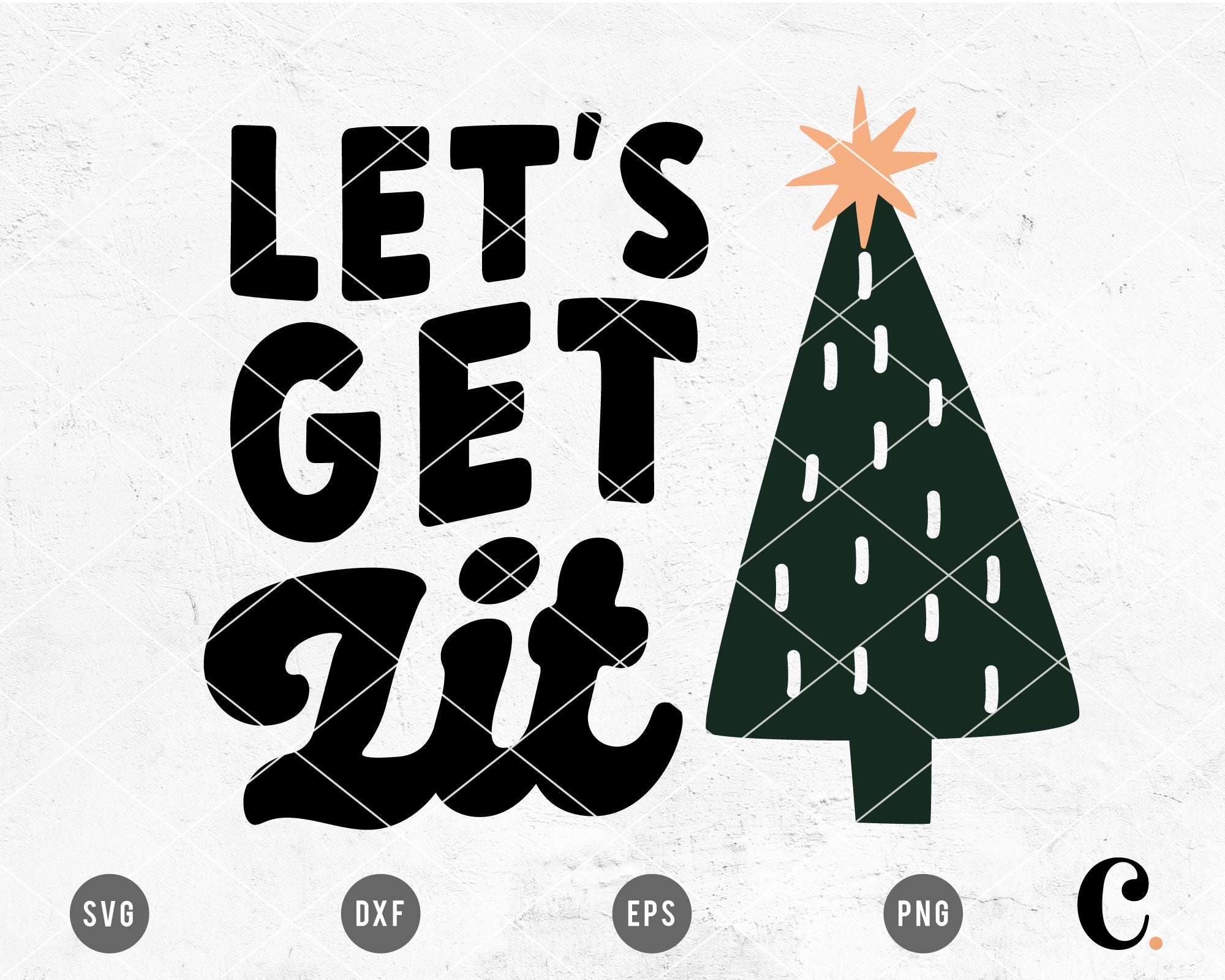 Let's Get Lit Chunky SVG