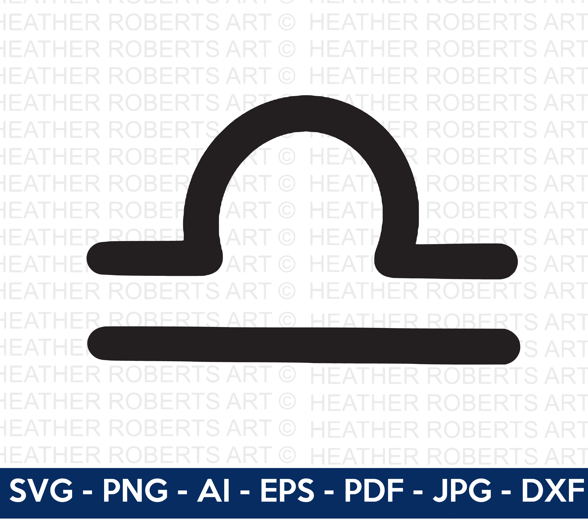 Libra Zodiac Sign Symbol SVG