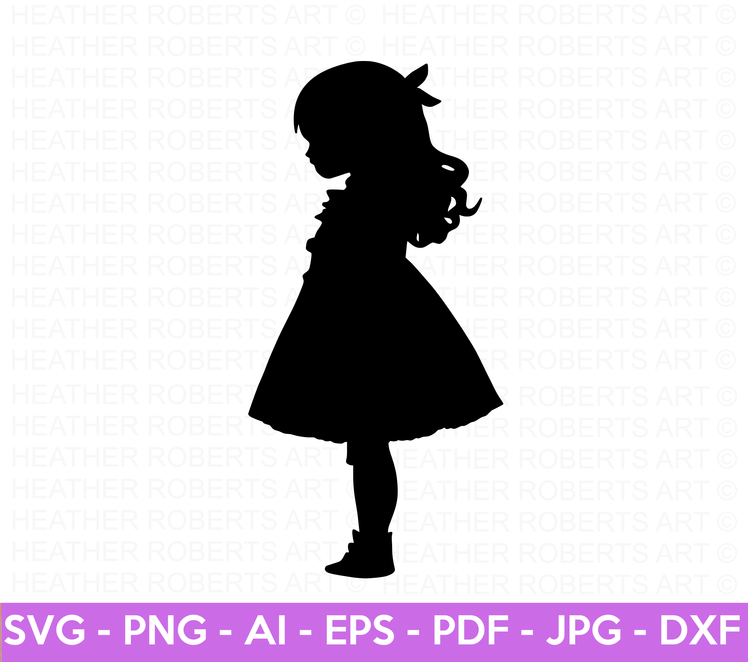 Little Girl SVG