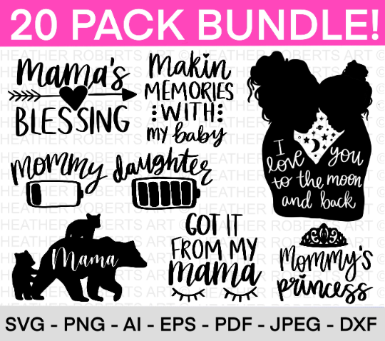 Mama SVG Bundle