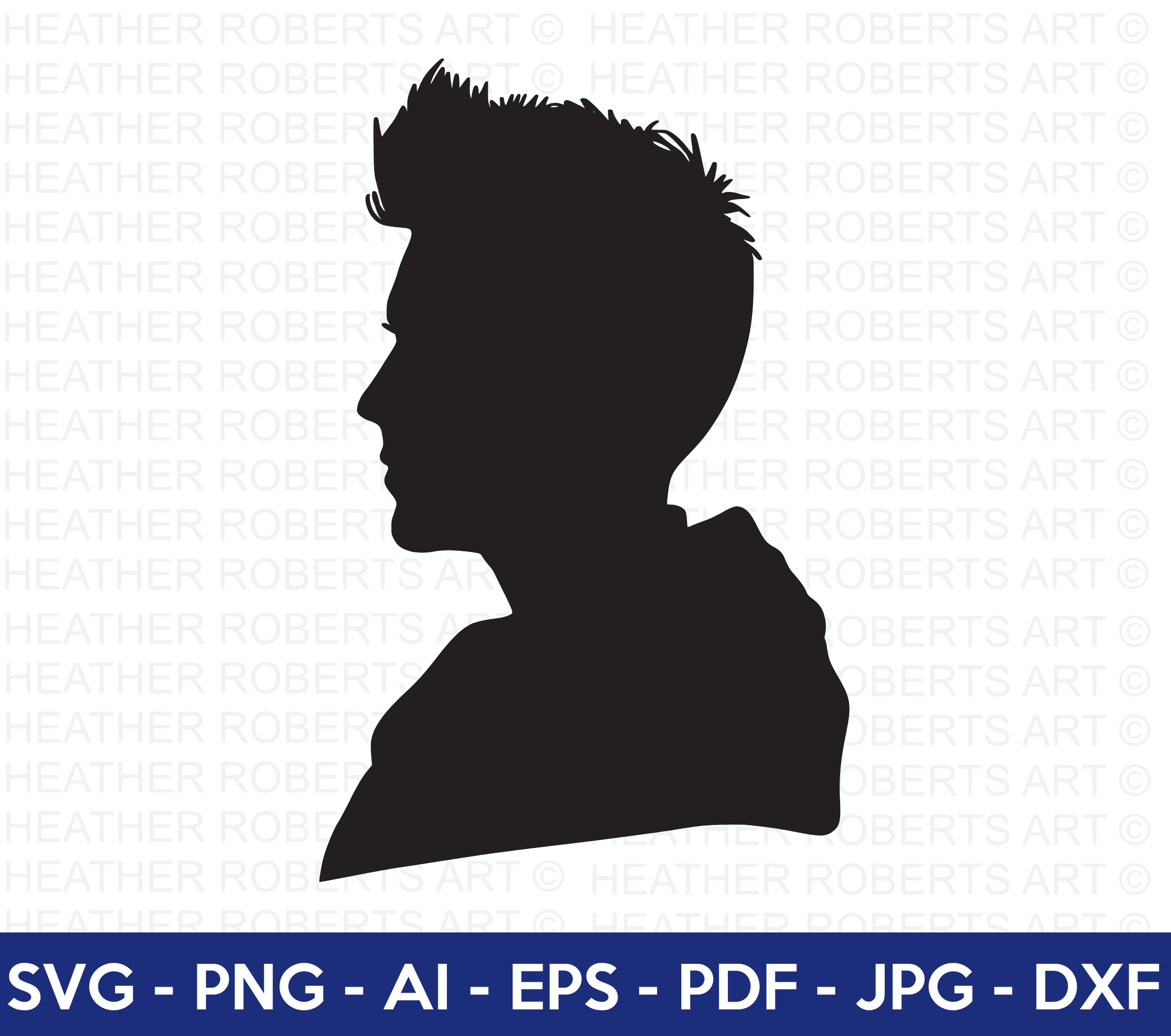 Man Silhouette SVG