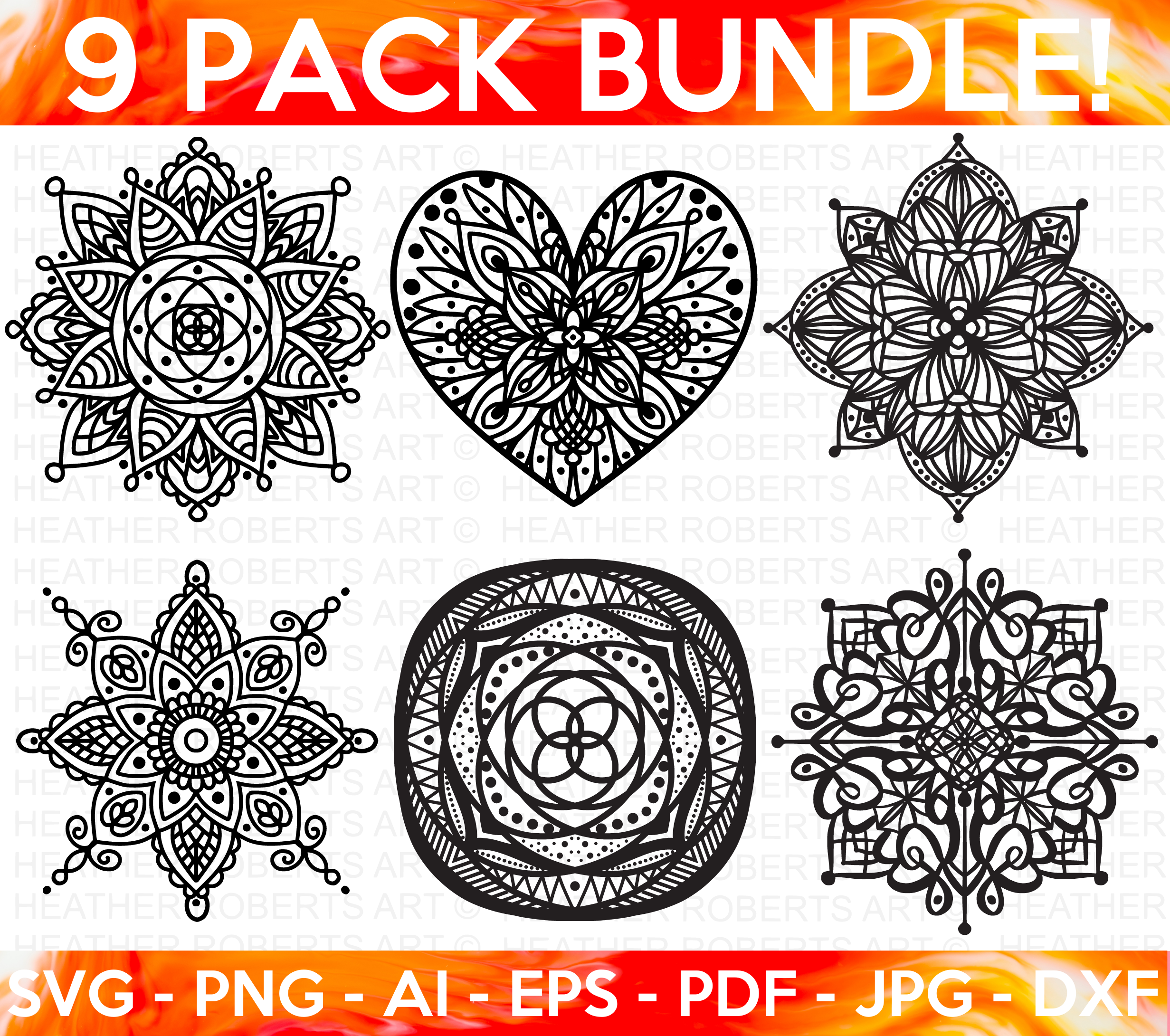Mandala SVG Bundle