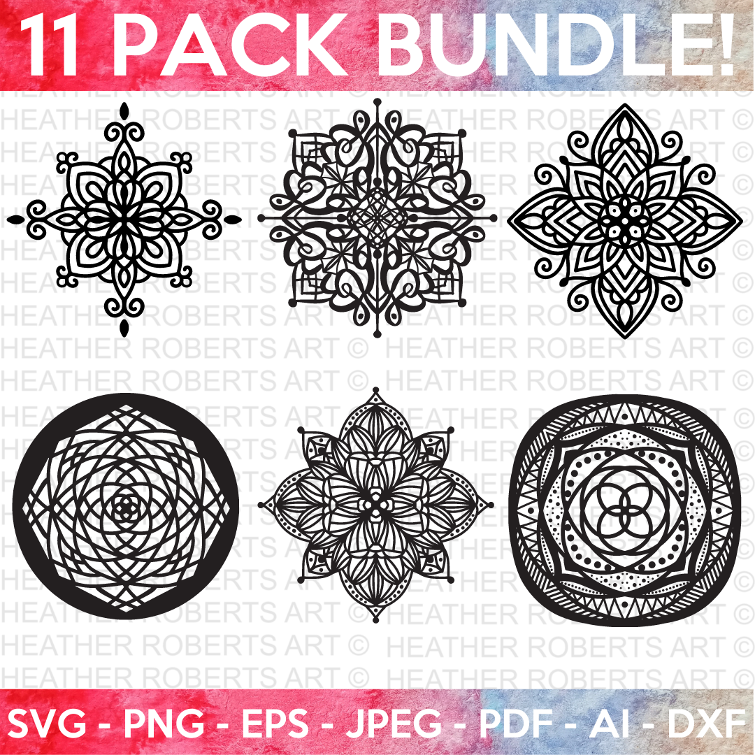 Mandala SVG Bundle