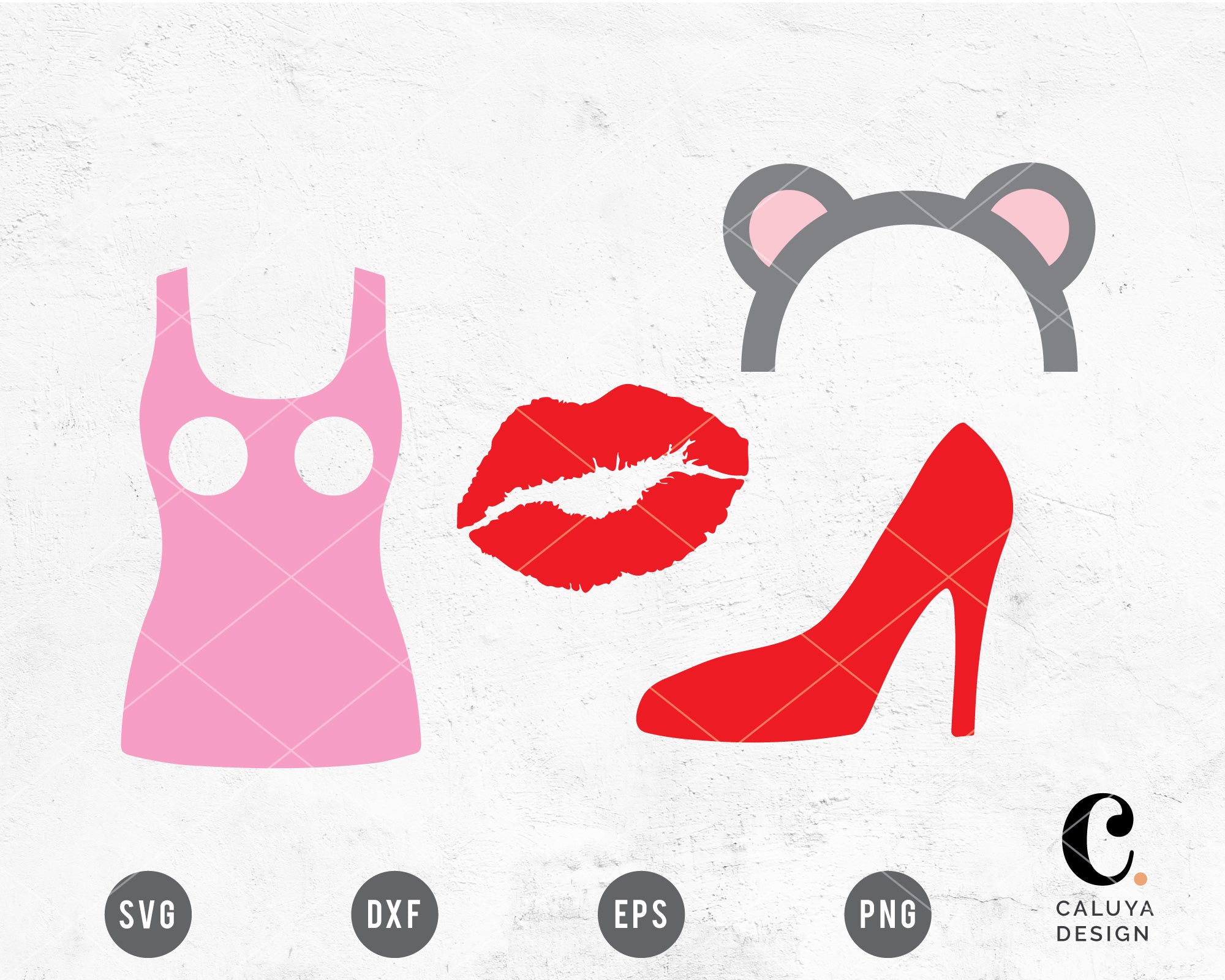 Mean Girls Inspired Confetti & Garland SVG