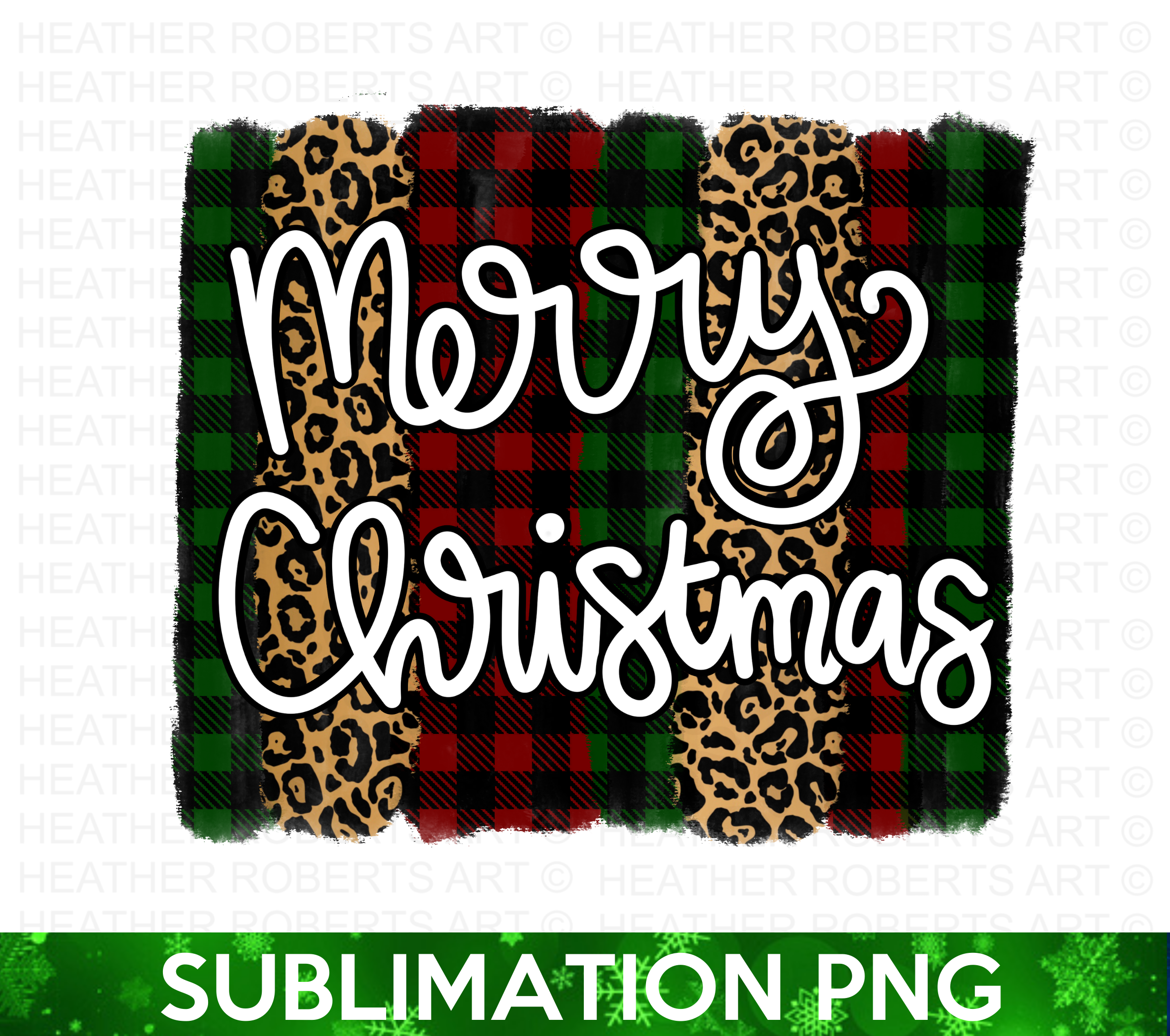 Merry Christmas Sublimation PNG