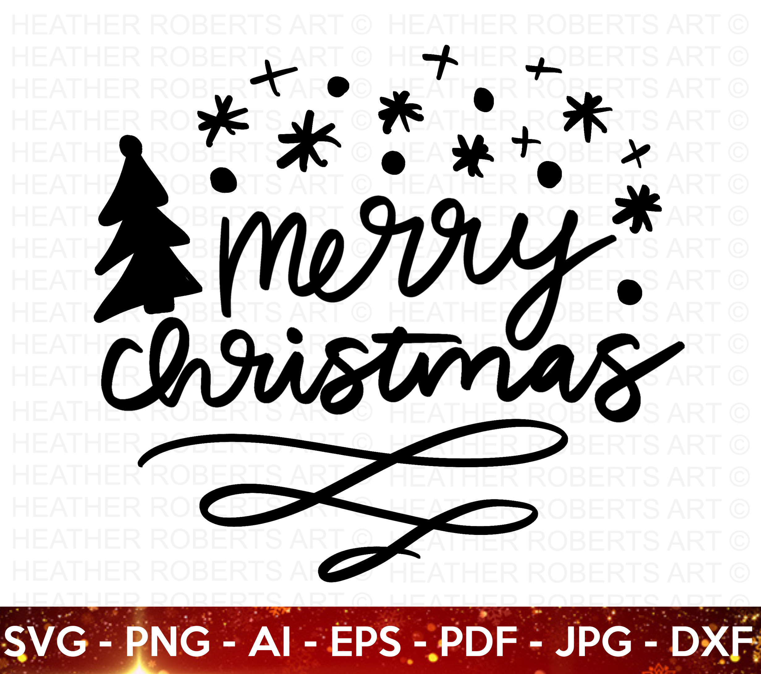 Merry Christmas SVG