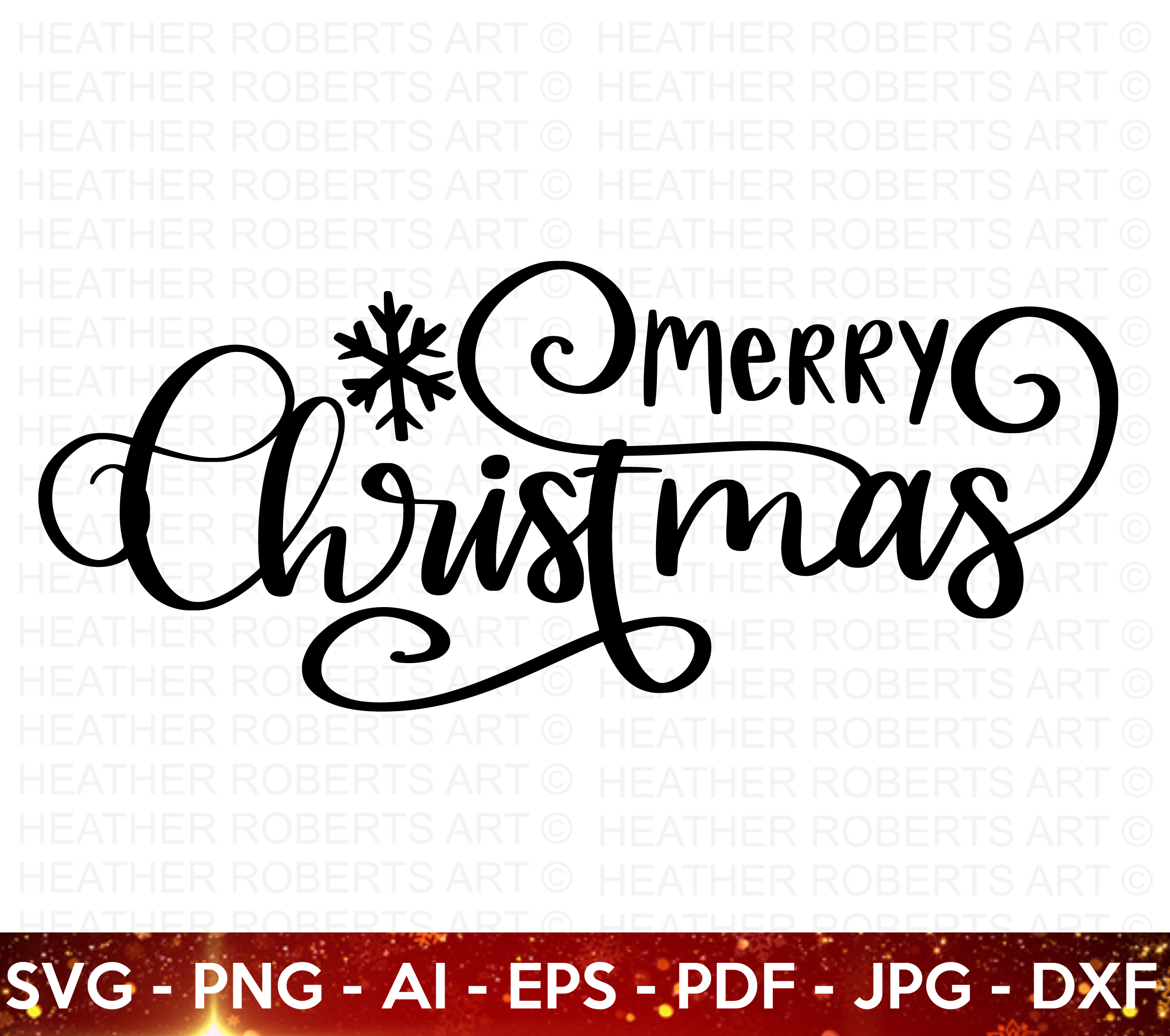 Merry Christmas SVG