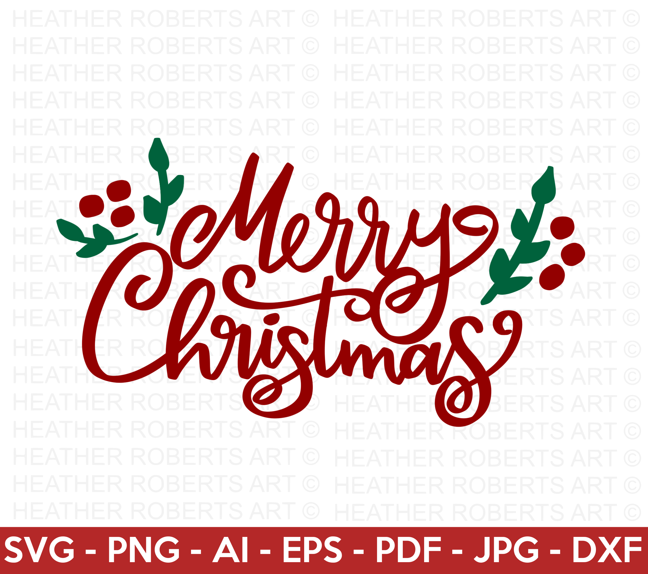 Merry Christmas SVG