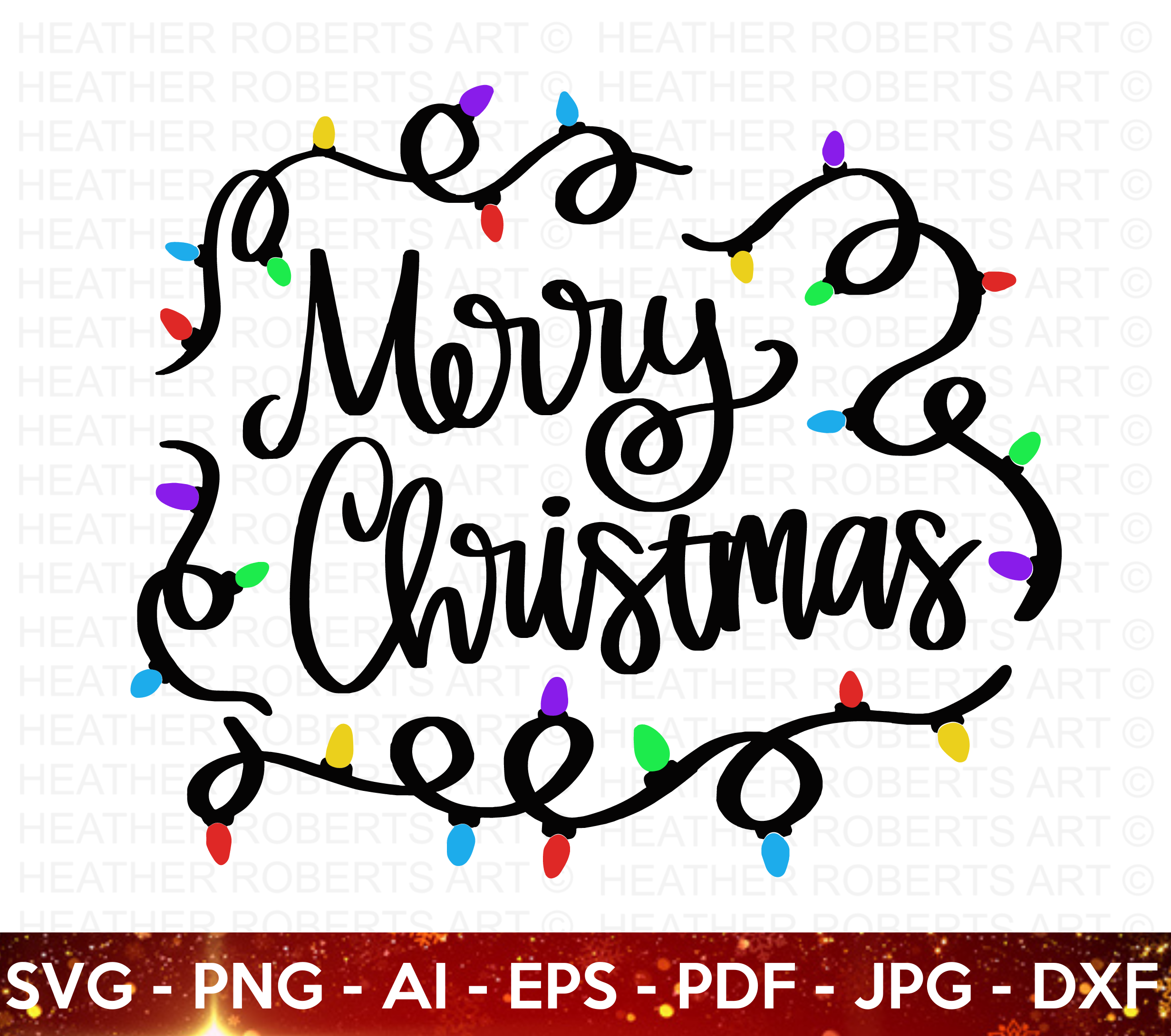 Merry Christmas SVG