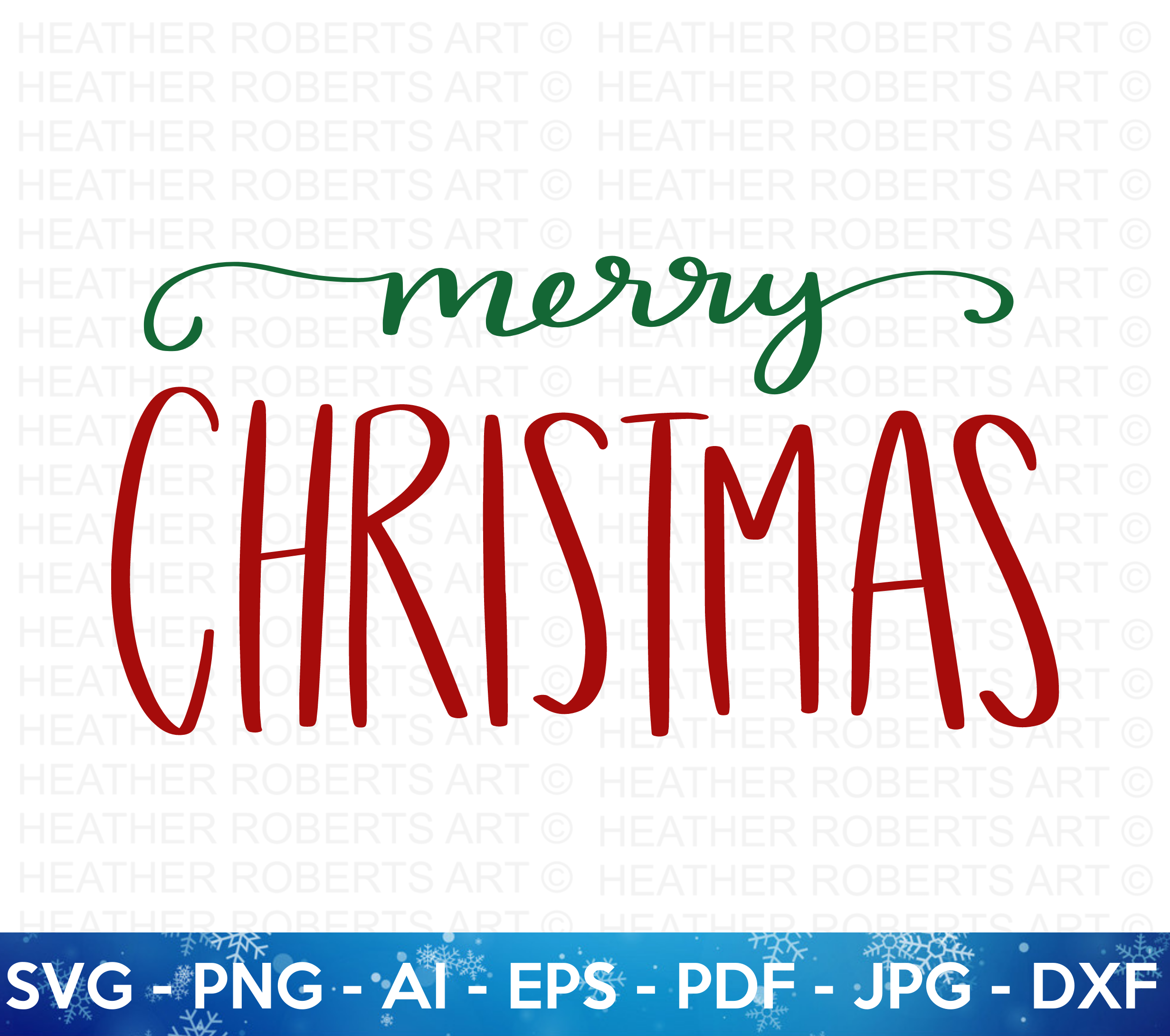 Merry Christmas SVG