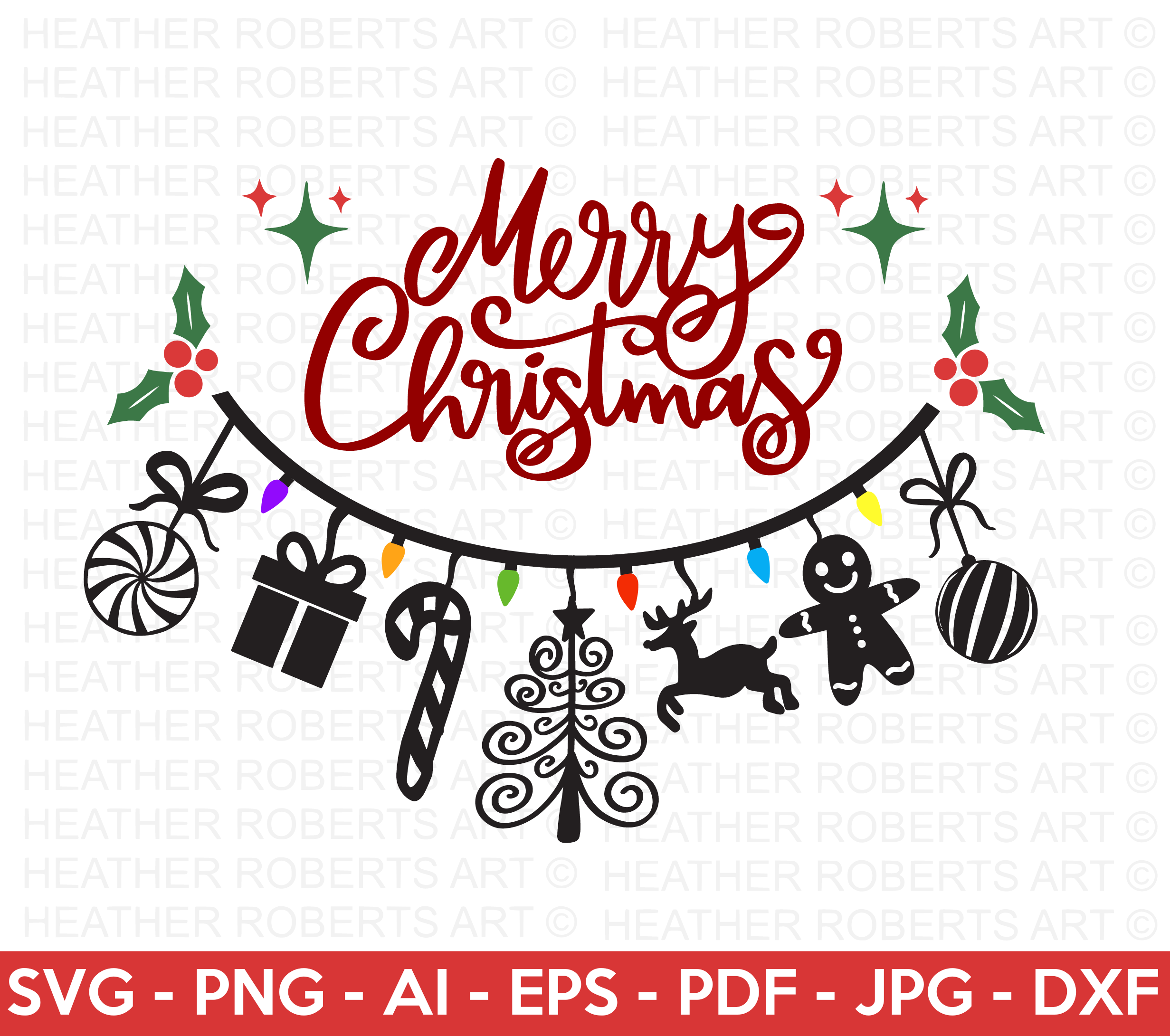 Merry Christmas SVG