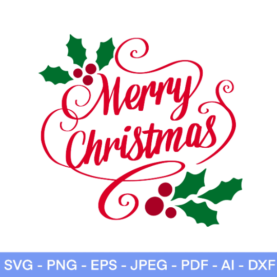 Merry Christmas SVG