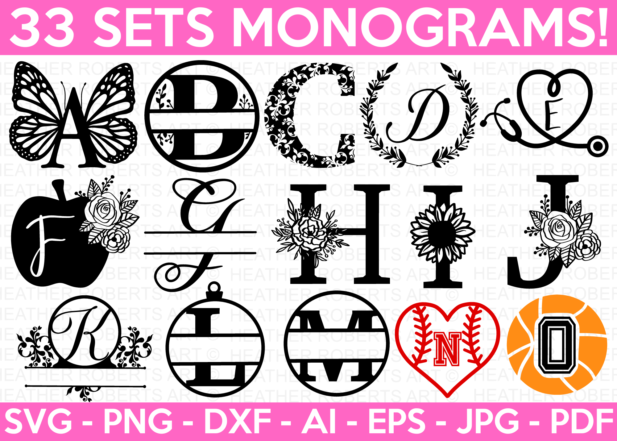 Monograms MEGA Bundle