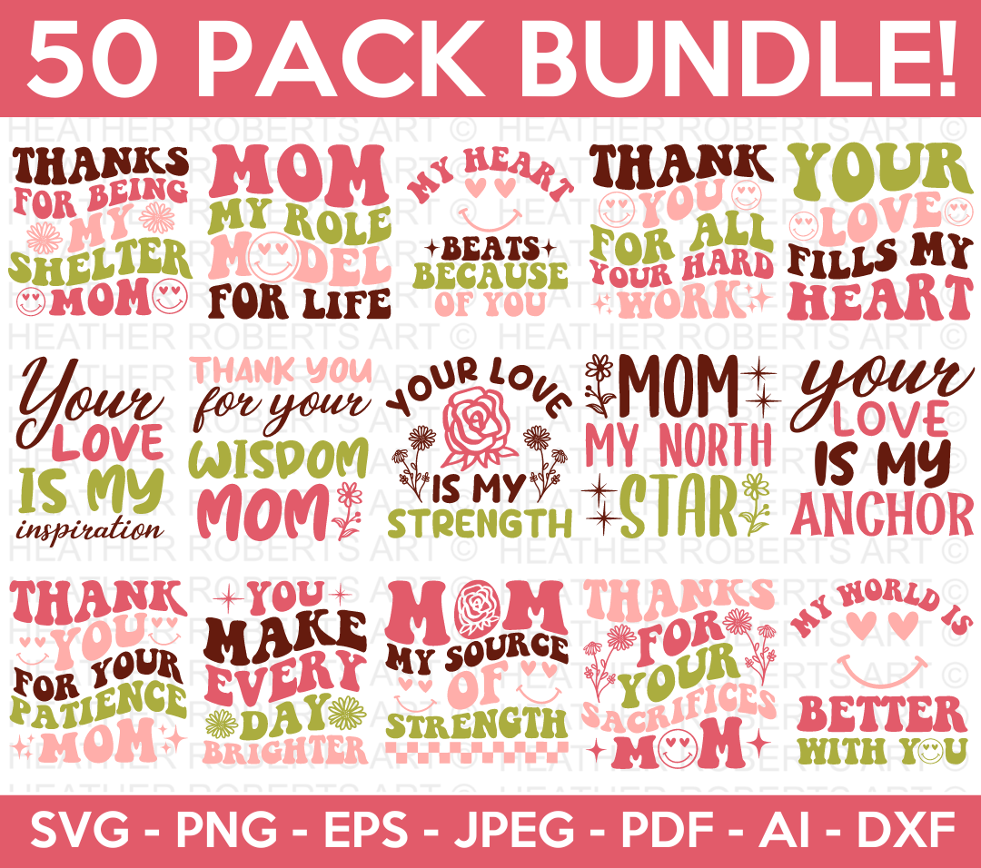 Mother's Day SVG Bundle