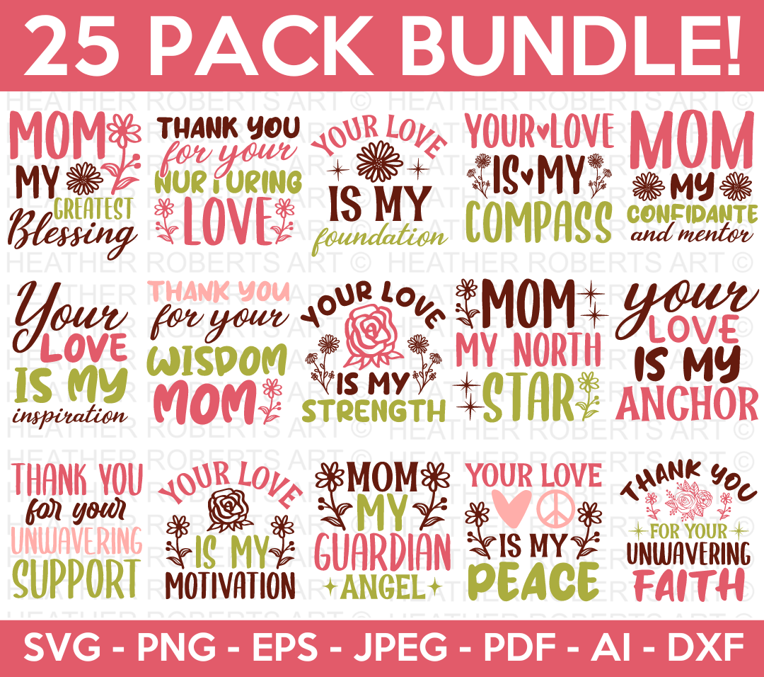 Mother's Day SVG Bundle