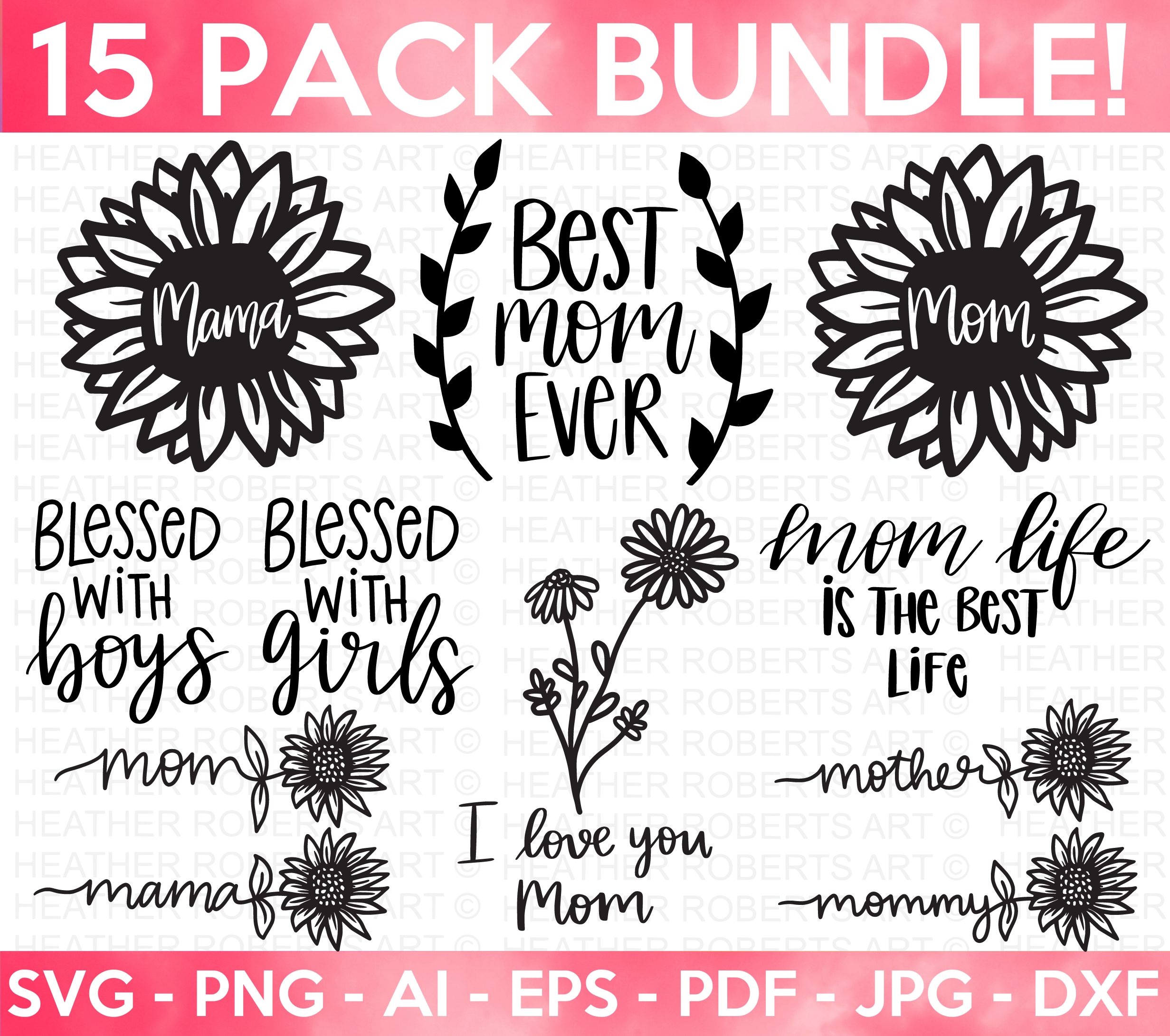 Mother's Day SVG Bundle