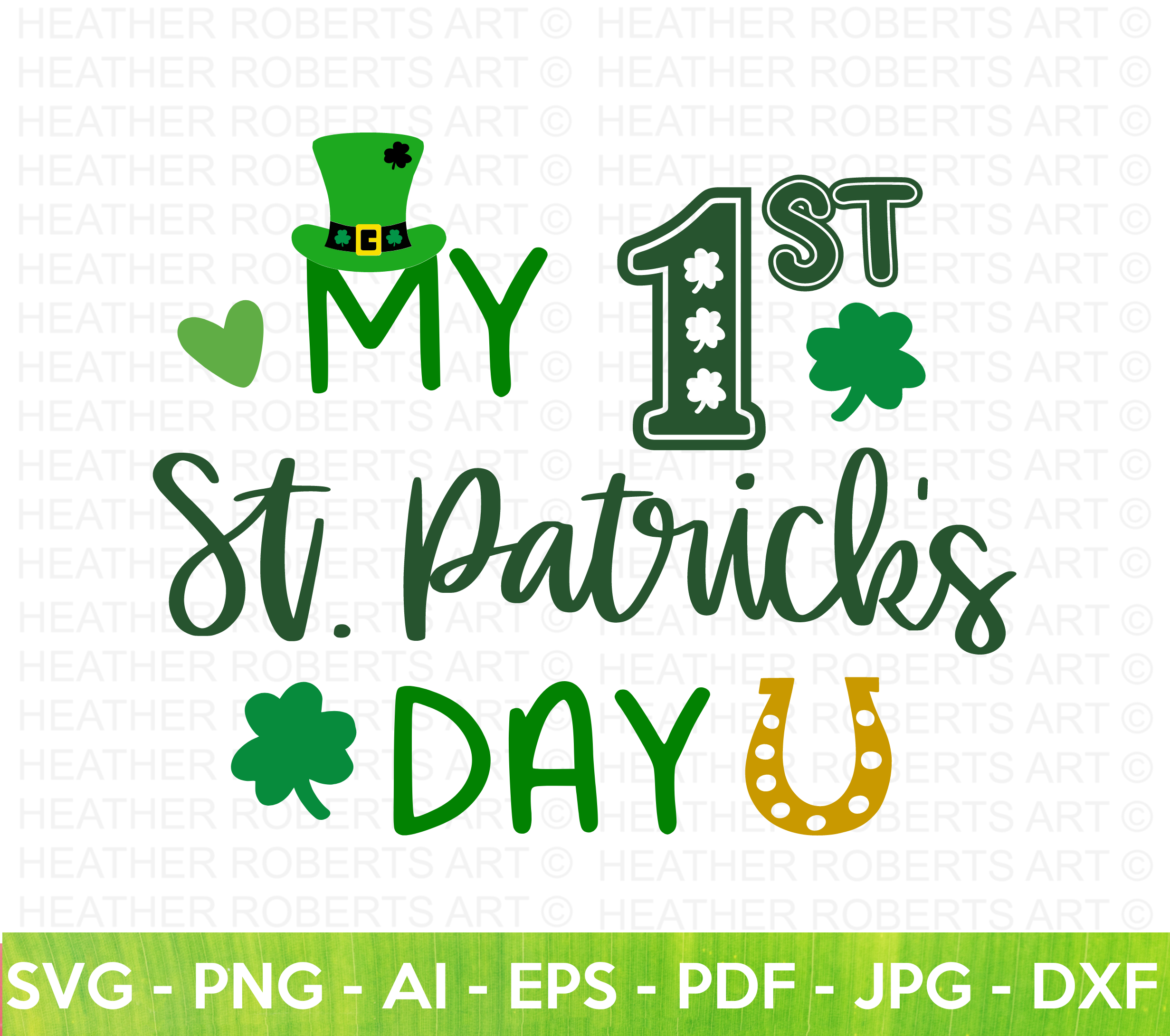 My First St. Patrick's Day SVG