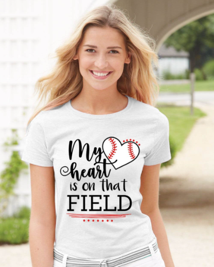 My Heart Is On That Field SVG