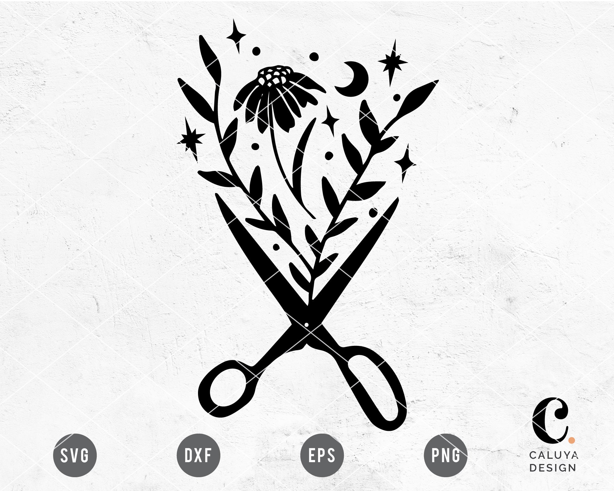 Mystical Craft Scissors SVG