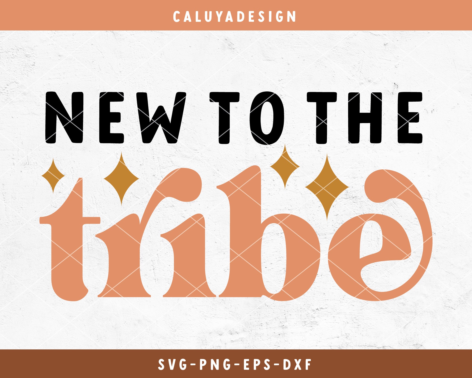 New To The Tribe SVG