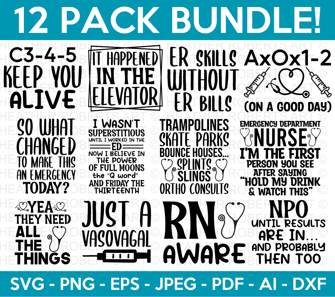 Nurse SVG Bundle