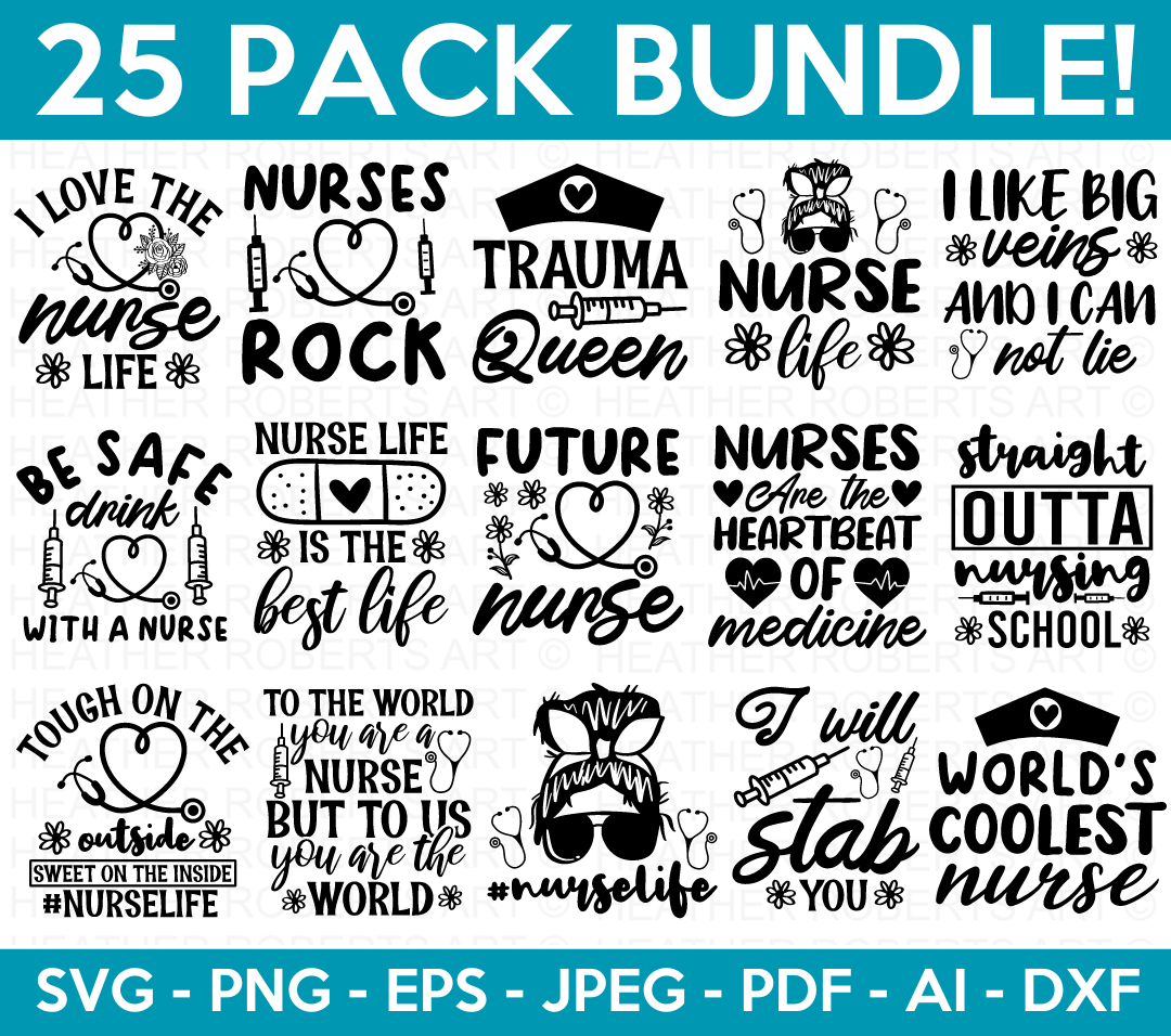 Nurse SVG Bundle