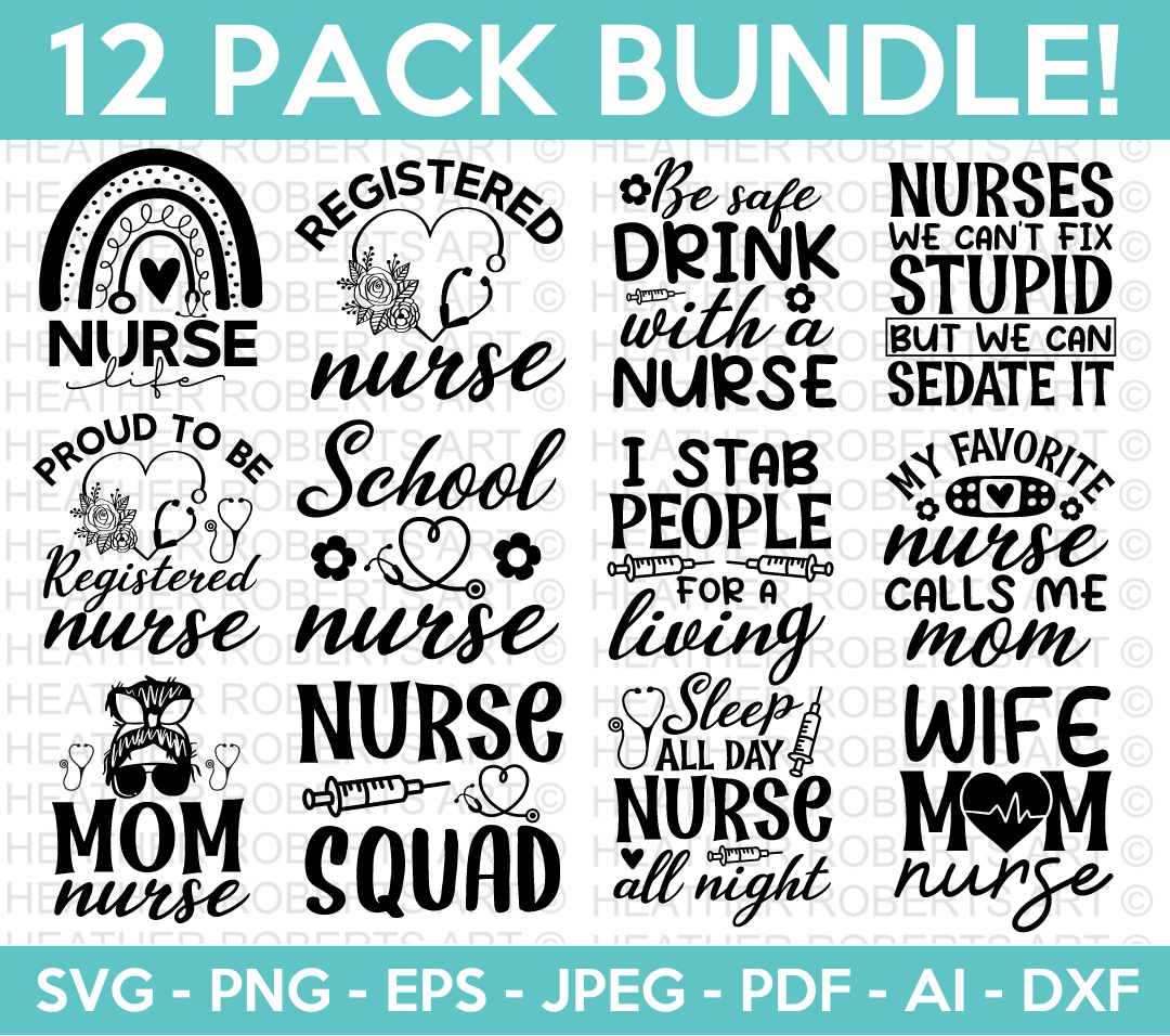 Nurse SVG Bundle