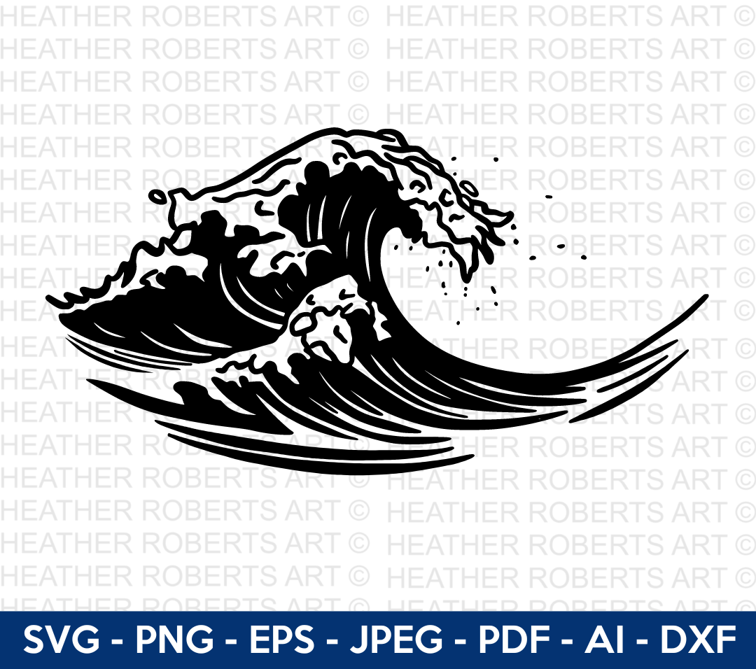 Ocean Wave Svg