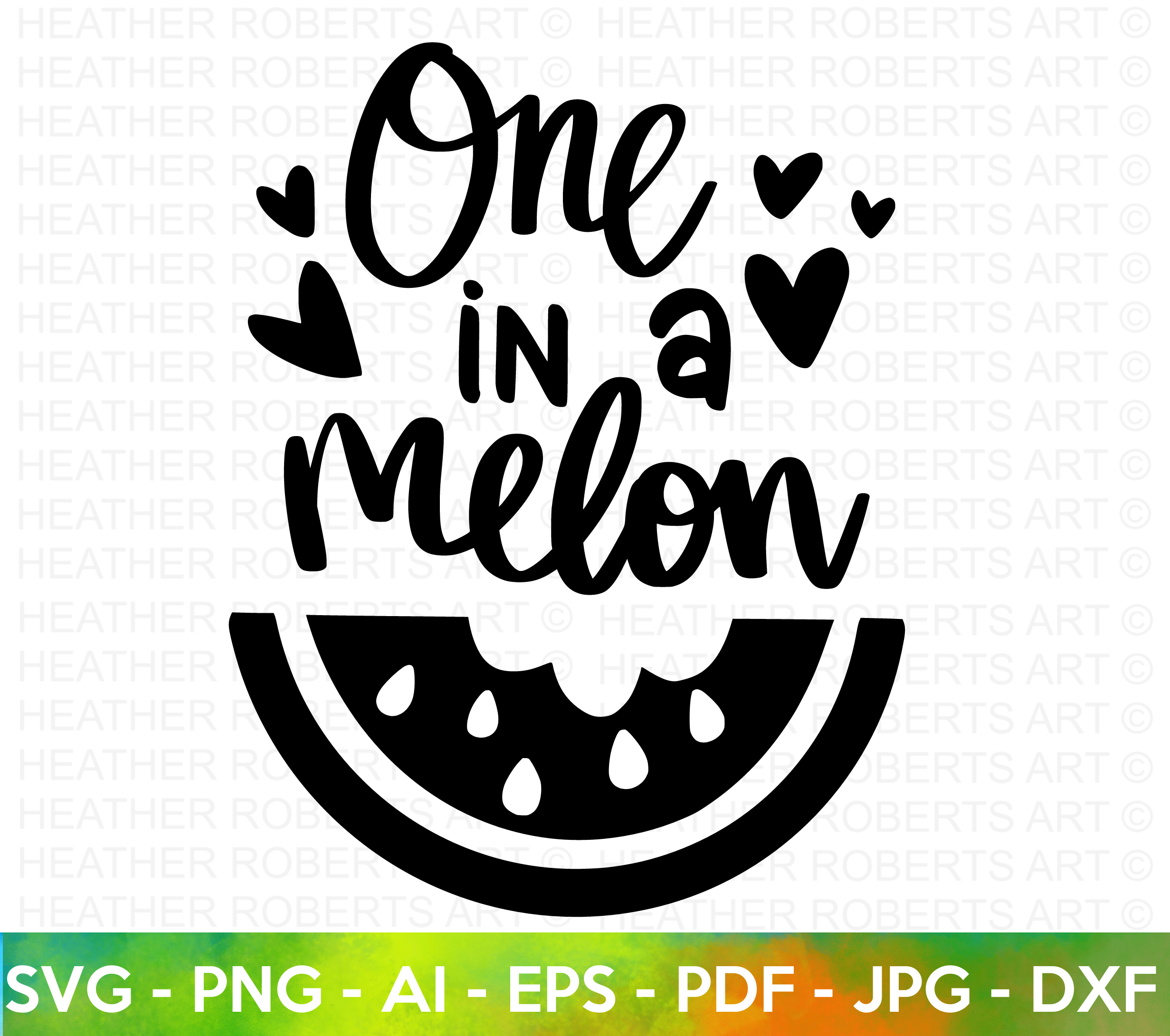One in a Melon SVG