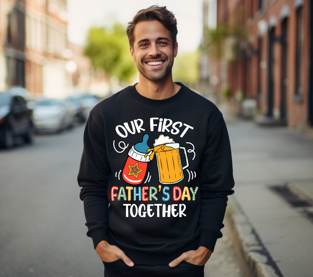 Our First Father's Day Together PNG