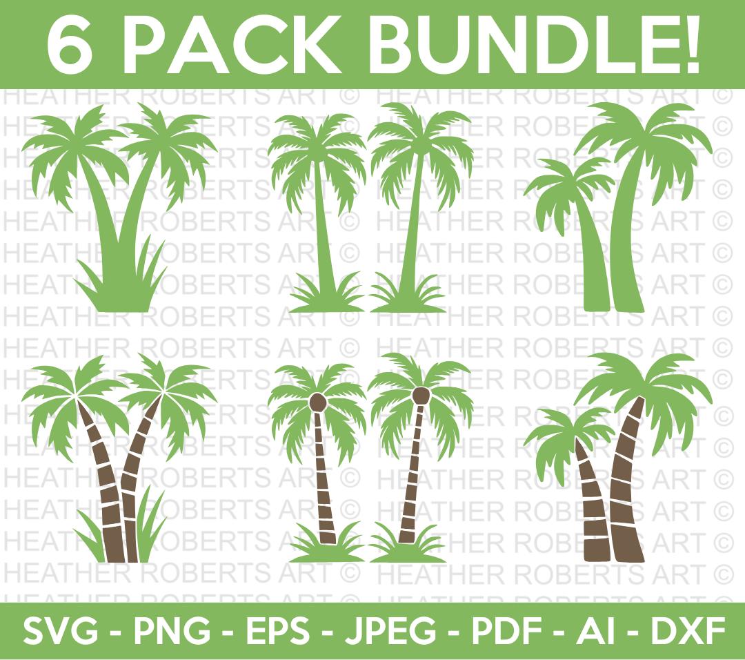 Palm Tree Svg Bundle