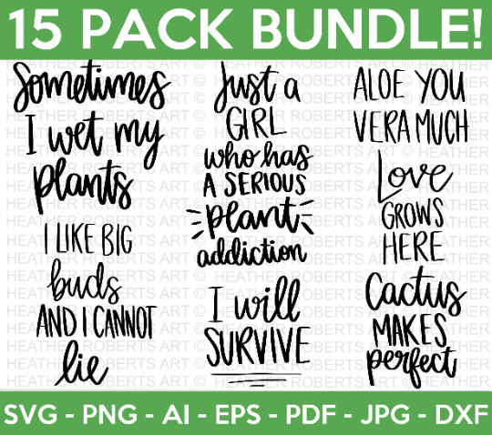 Plant SVG Bundle