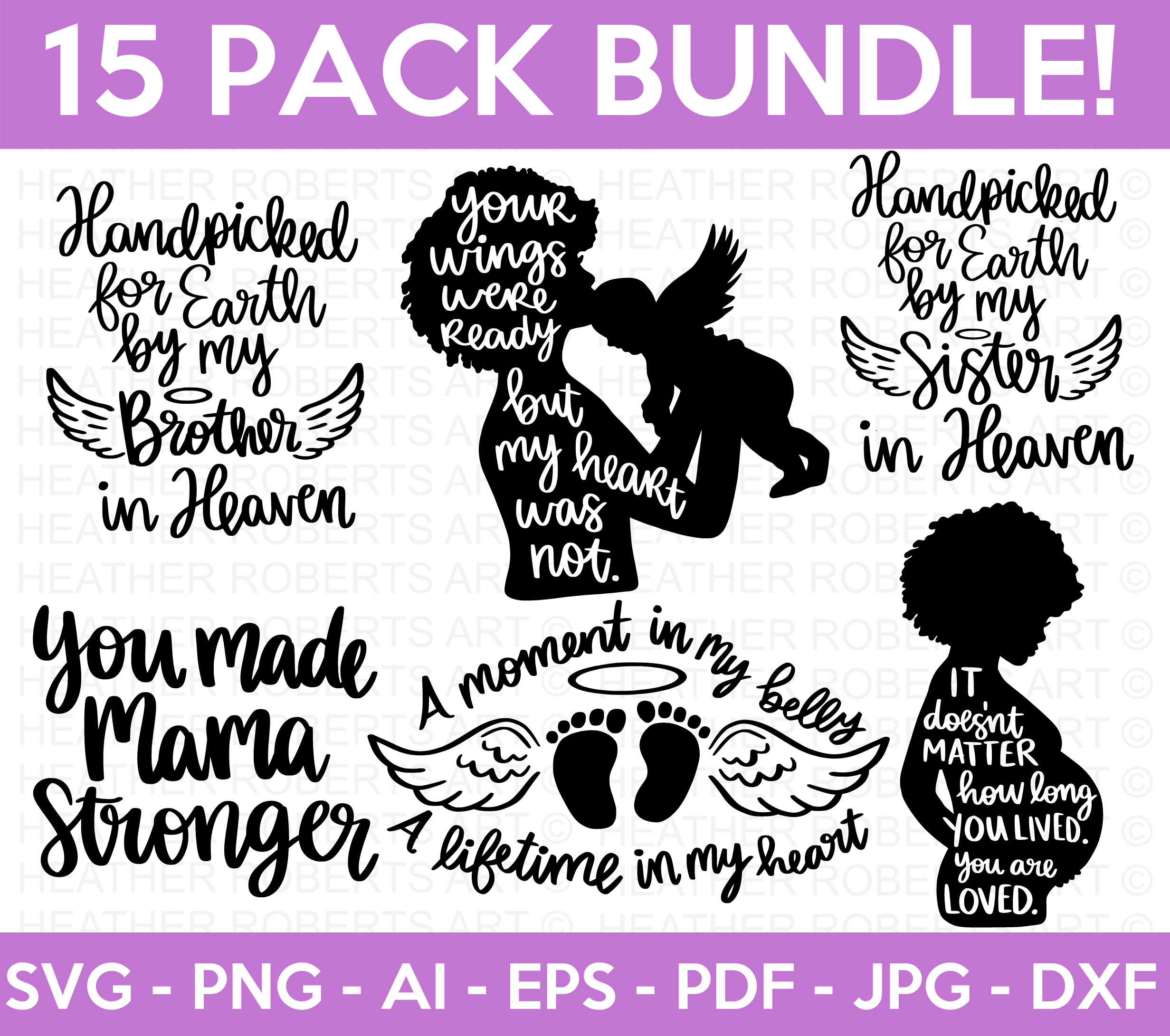 Pregnancy and Infant Loss SVG Bundle