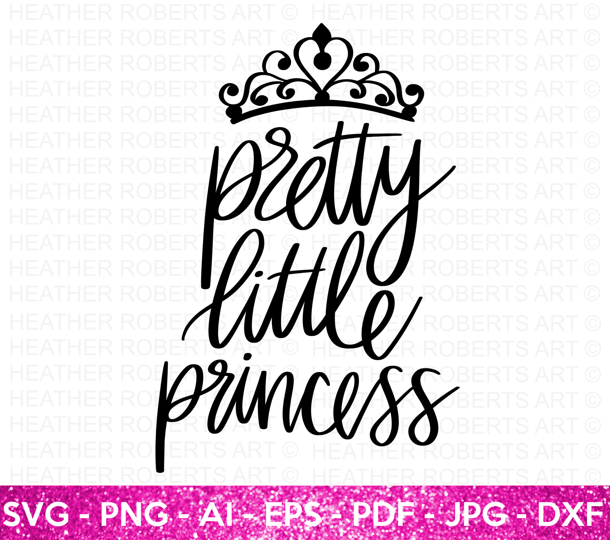 Pretty Little Princess SVG