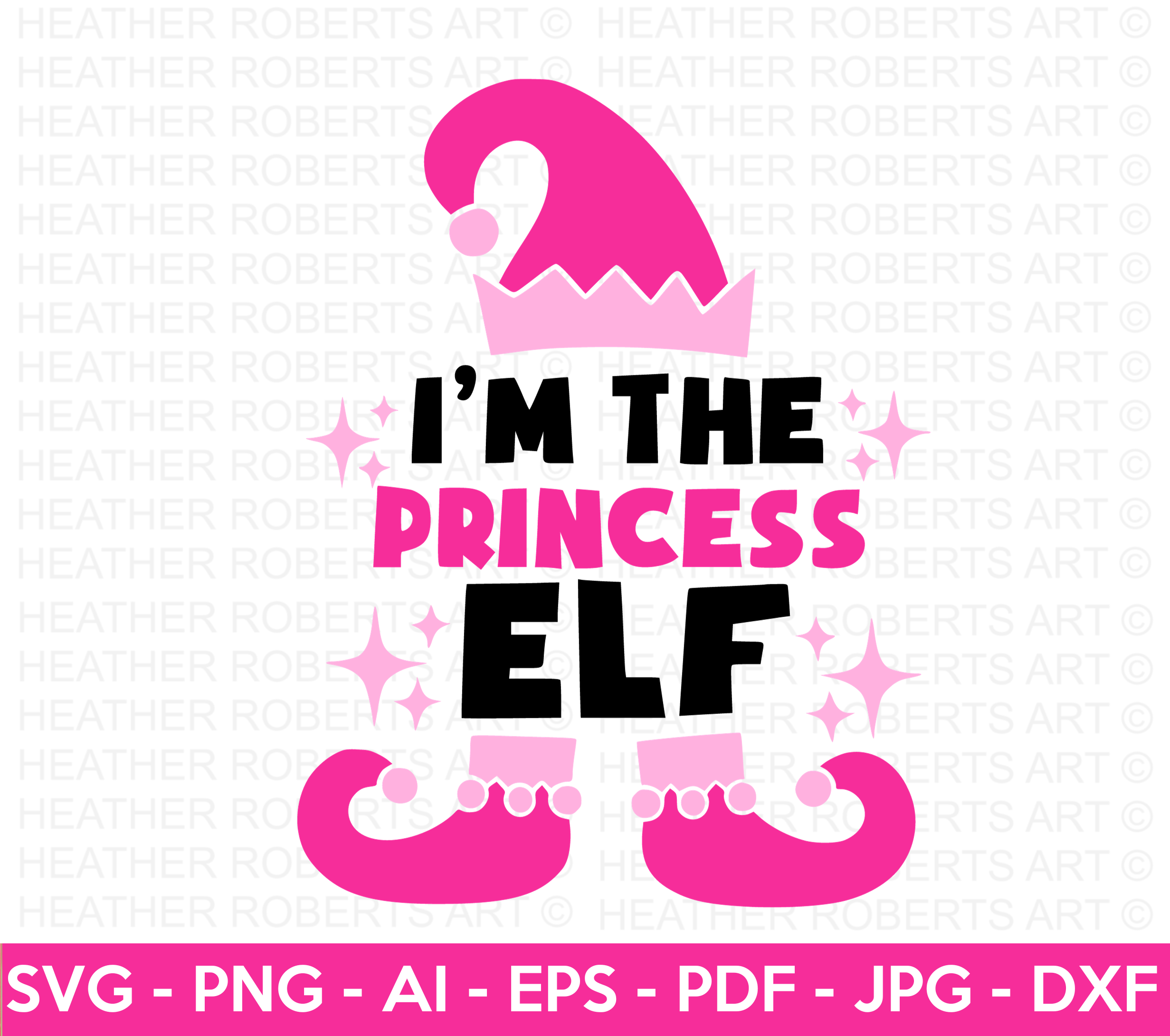 Princess Elf SVG