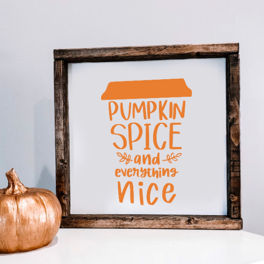 Pumpkin Spice SVG