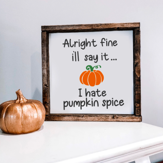 Pumpkin Spice SVG