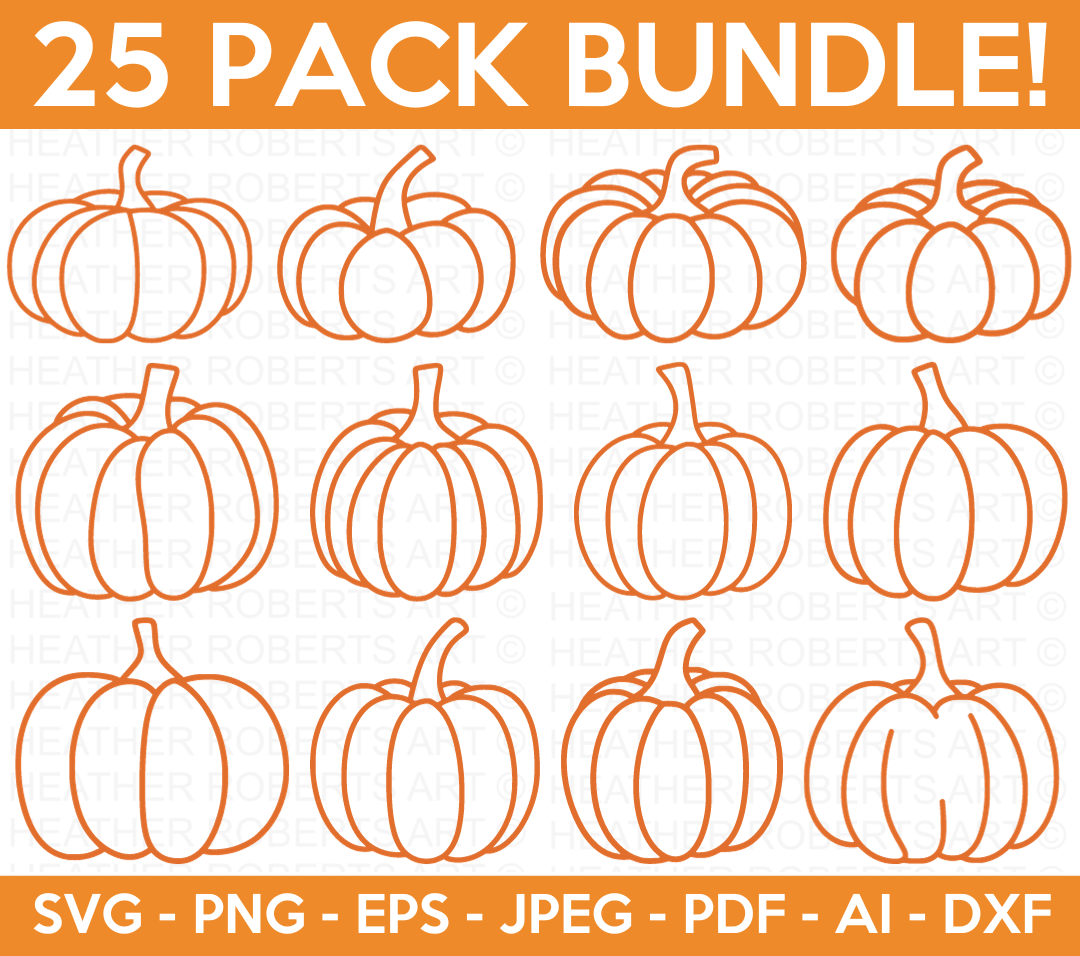 Pumpkin SVG Bundle