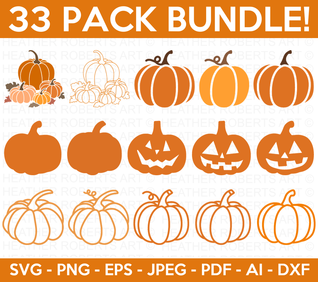 Pumpkin SVG Bundle