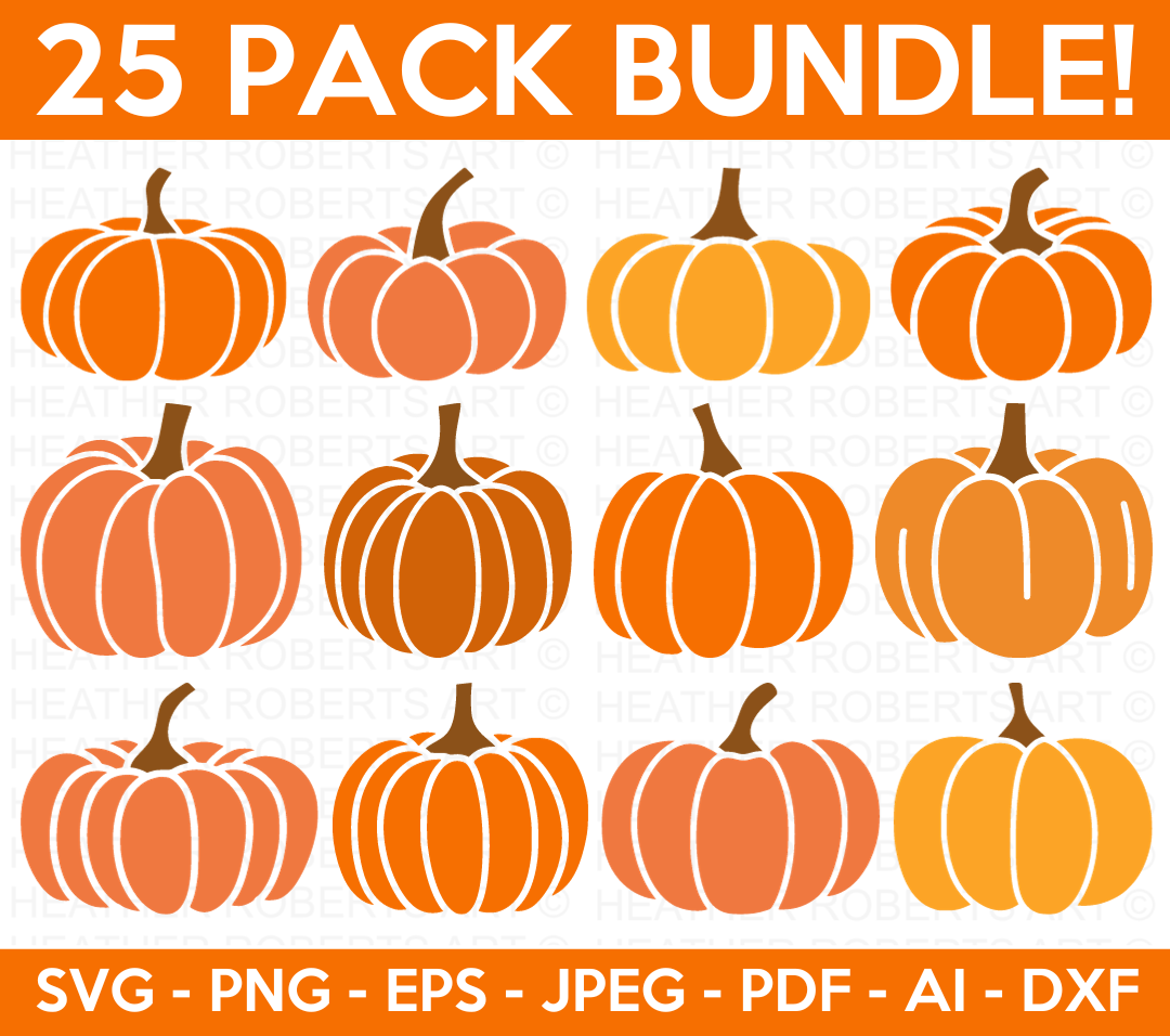 Pumpkin SVG Bundle