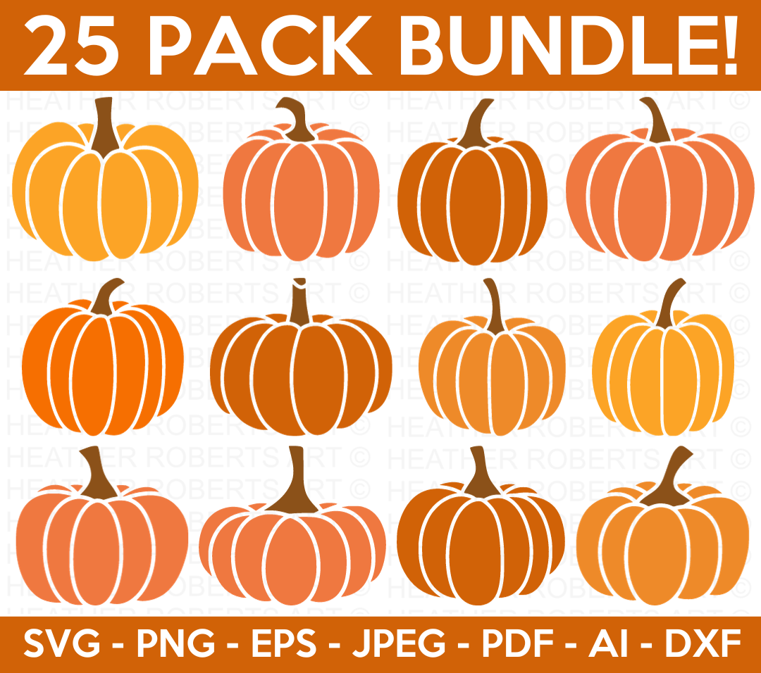 Pumpkin SVG Bundle