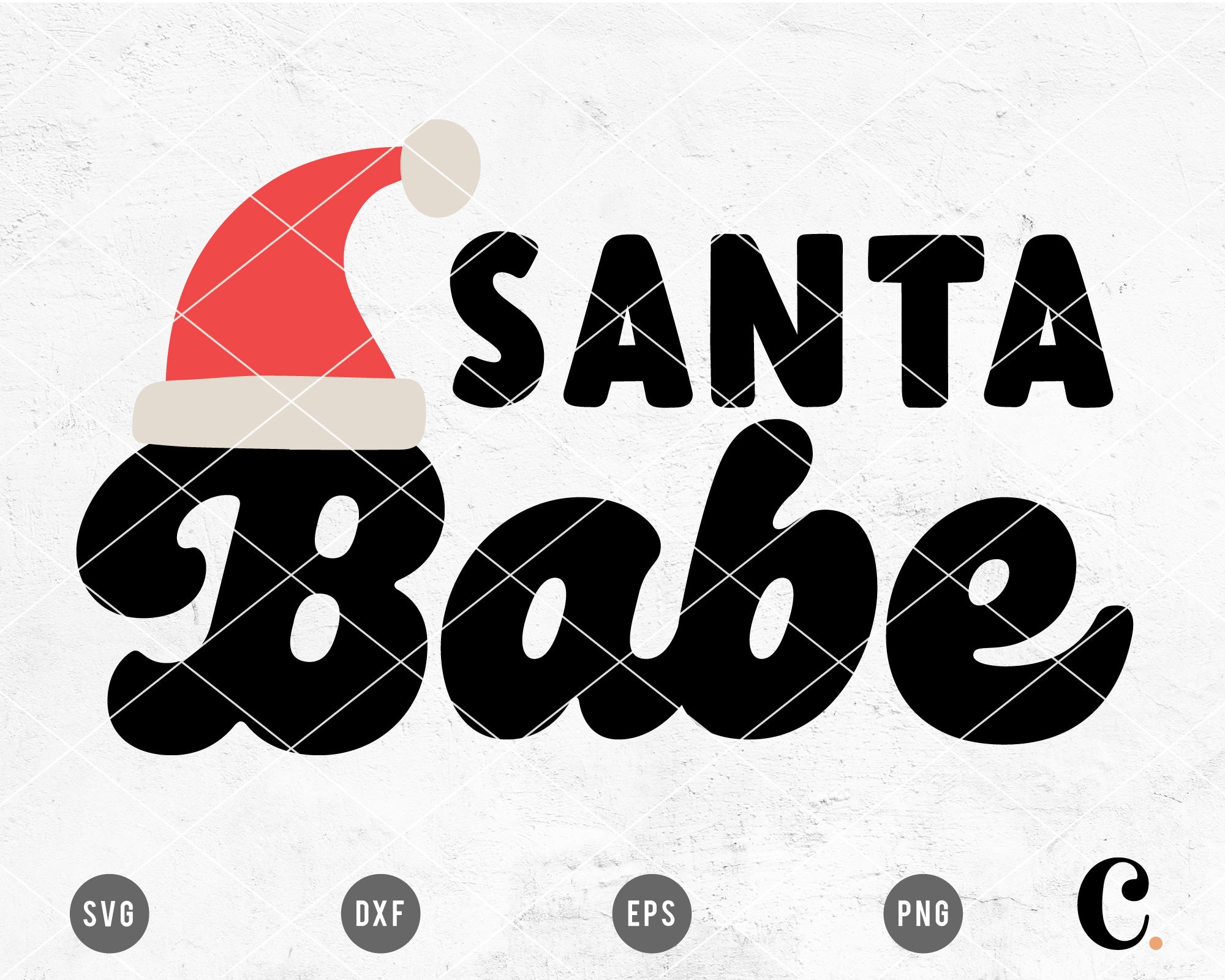 Santa Babe SVG