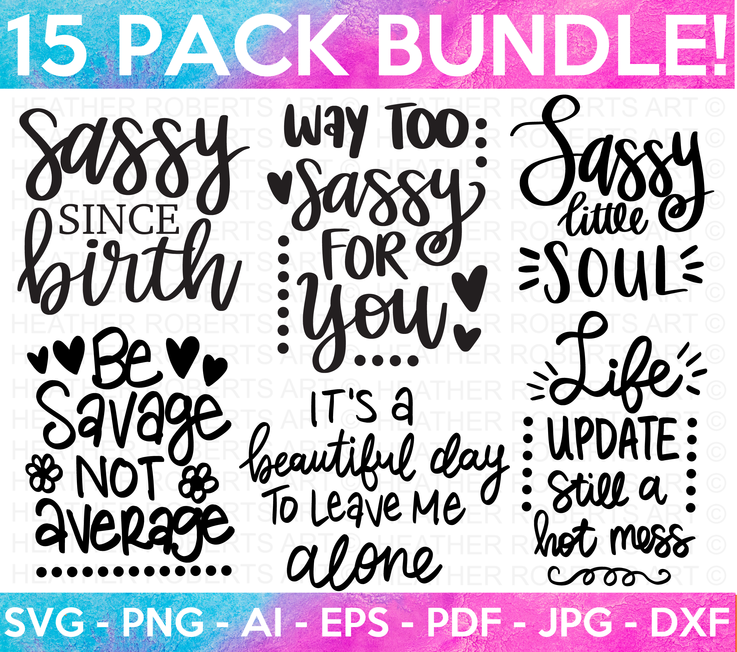 Sarcastic SVG Bundle