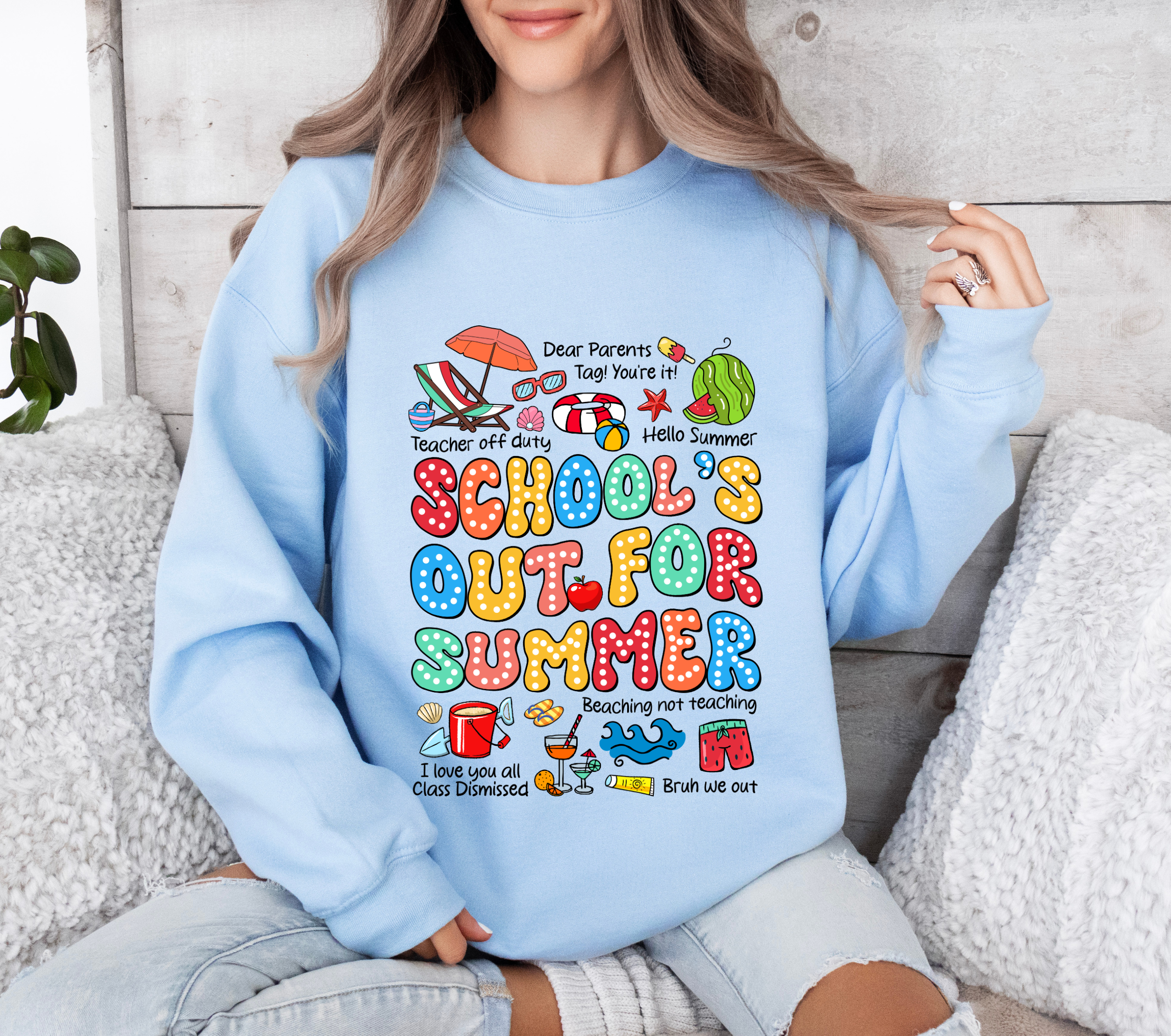 Schools Out For Summer PNG