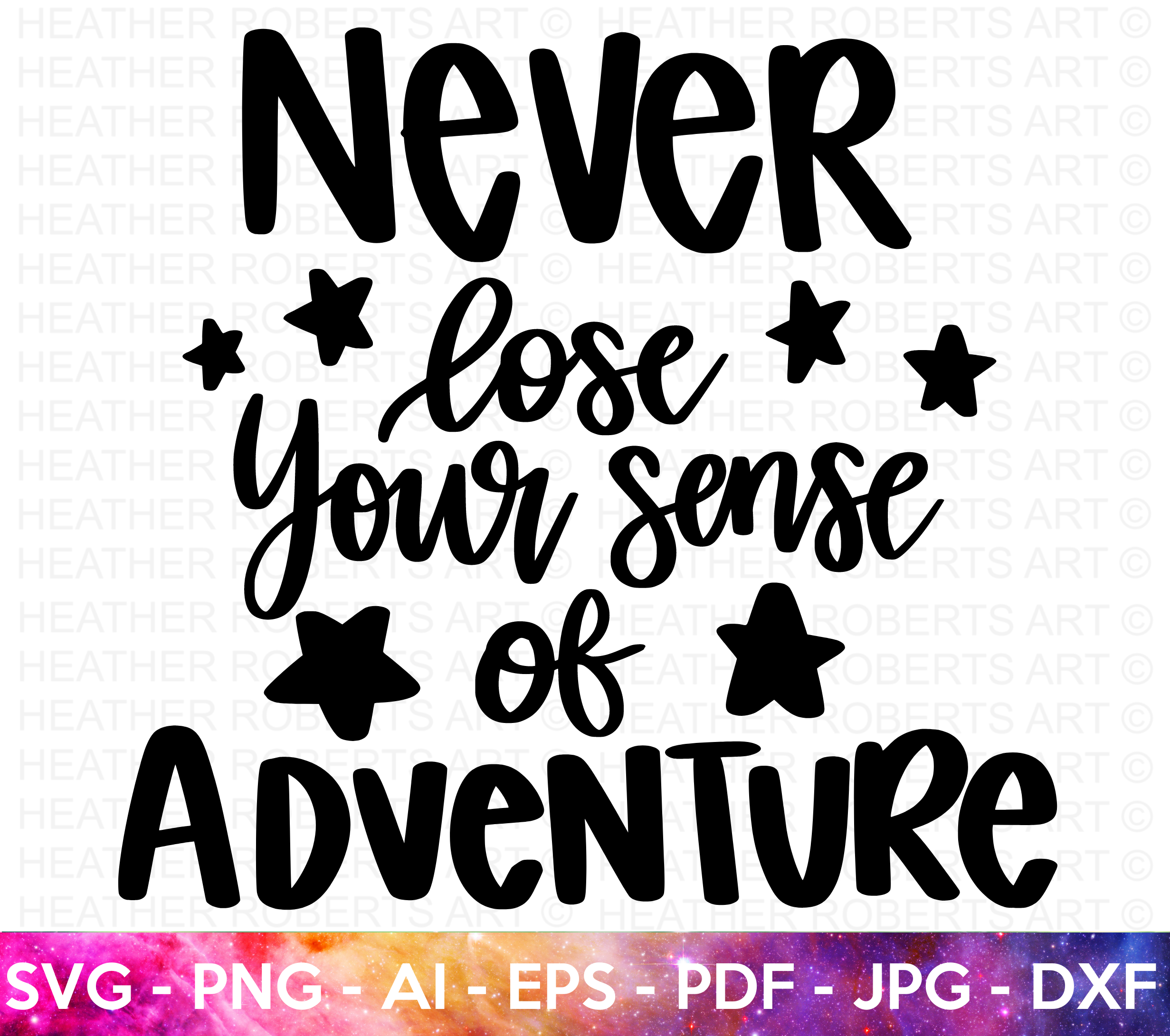 Sense of Adventure SVG