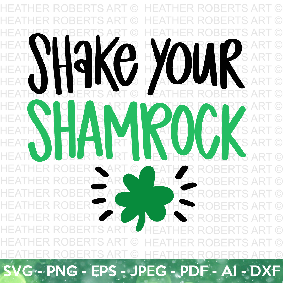 Shake Your Shamrock SVG