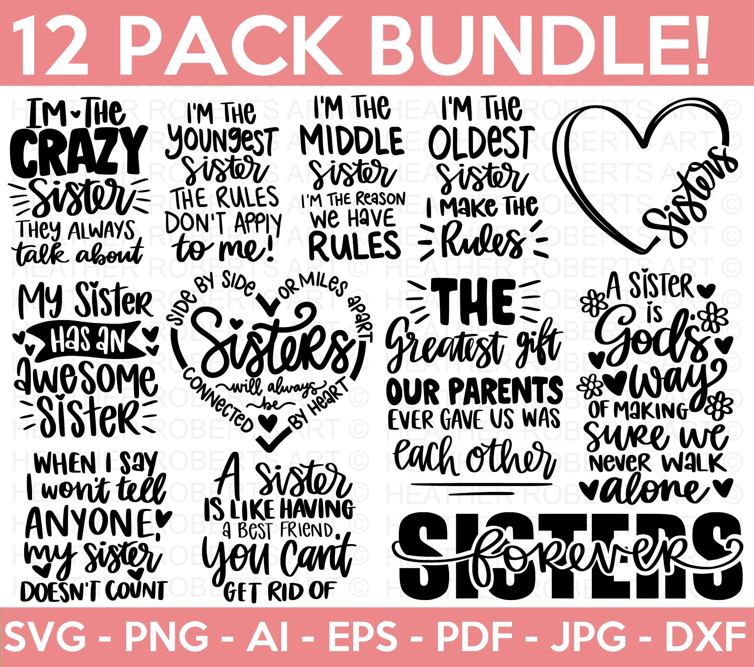 Sister Svg Bundle
