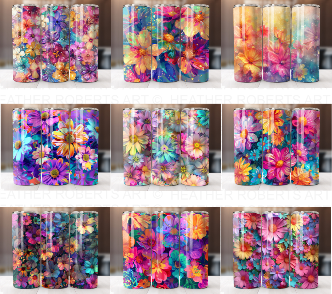 Spring Tumbler Wrap Bundle