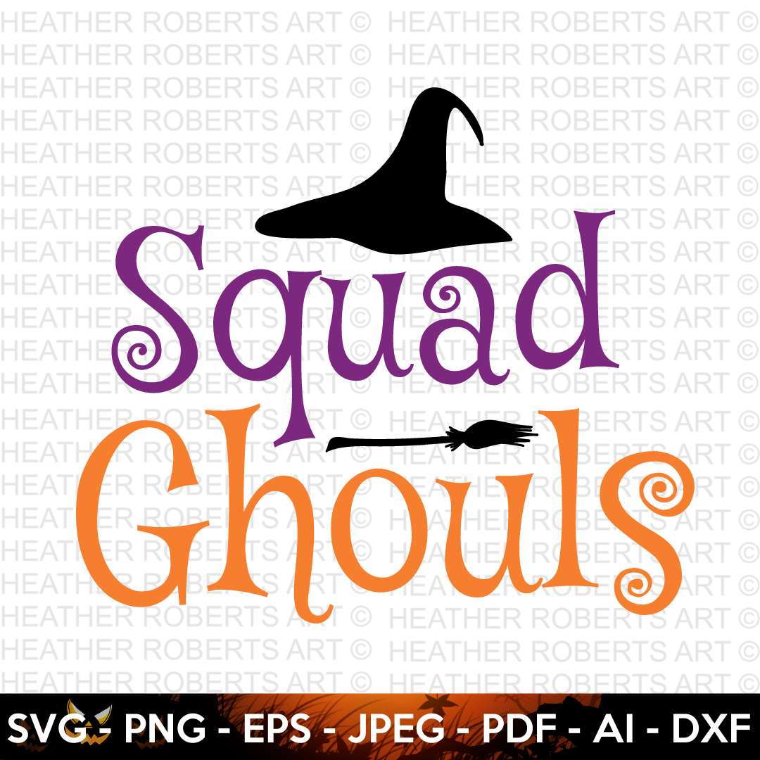 Squad Ghouls SVG