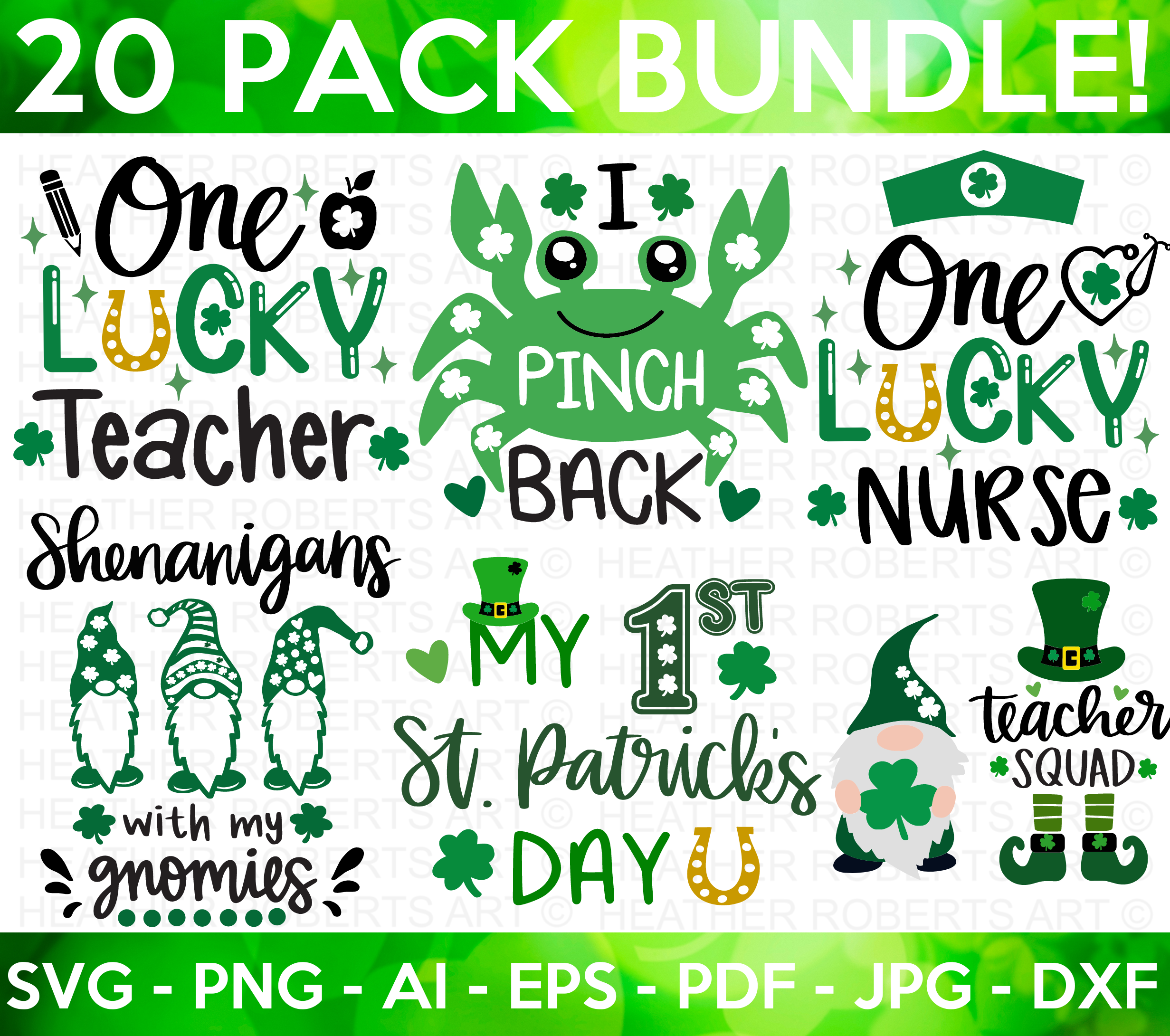 St Patrick's Day SVG Bundle